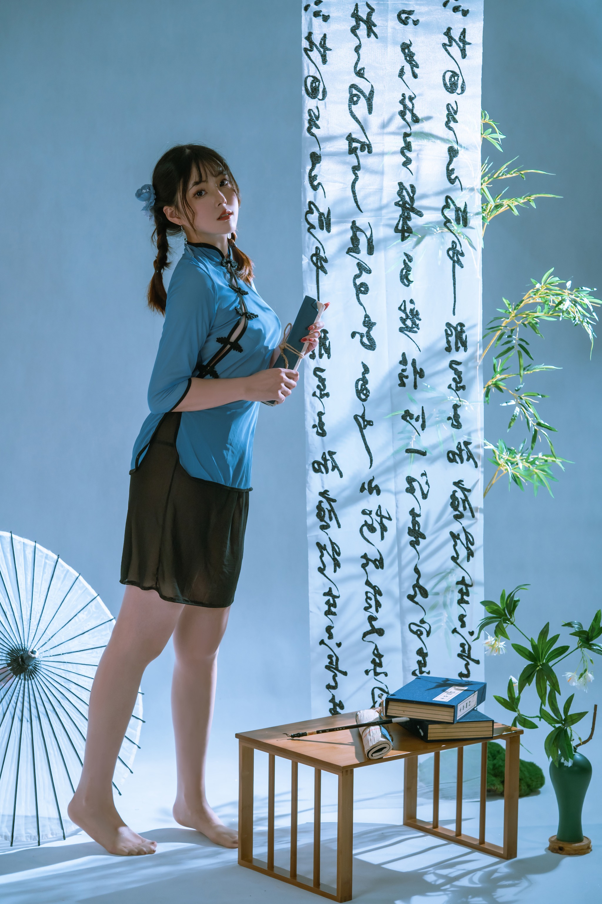 Natsuko夏夏子 – NO.034  清秋[57P1V]-XikXak